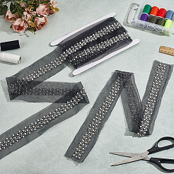 4Yards Polyester Lace Ribbon&nbsp;SRIB-GF0001-73A-01