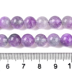 Dyed Natural White Jade Beads Strands&nbsp;G-T138-8mm-210-22