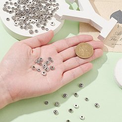 200Pcs 10 Styles Tibetan Style Alloy Spacer Beads&nbsp;ENAM-CJ0005-28