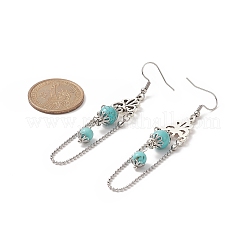 Gemstone Dangle Earrings&nbsp;EJEW-TA00207