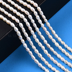 Natural Cultured Freshwater Pearl Beads Strands&nbsp;PEAR-N012-02K
