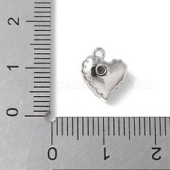 Brass Micro Pave Cubic Zirconia Pendants&nbsp;KK-P290-60P-01