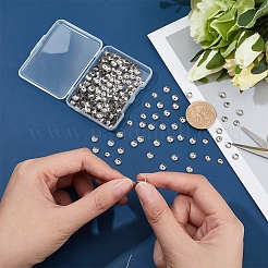 500Pcs 304 Stainless Steel Bead Caps&nbsp;STAS-DC0011-57
