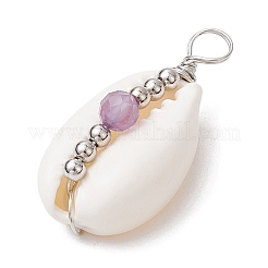 7Pcs 7 Styles Faceted Round Natural Amethyst & Green Aventurine & Red Jasper & Tiger Eye & Agate & Lapis Lazuli&nbsp;PALLOY-JF02937