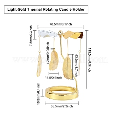 Thermal Rotating Candle Holder&nbsp;IFIN-WH0034-42LG