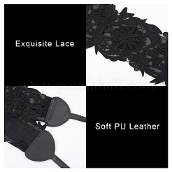 Imitation Leather Wide Chain Belt&nbsp;AJEW-WH20022-83D