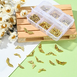 60Pcs 6 Style Tibetan Style Alloy Beads&nbsp;FIND-YW0001-50