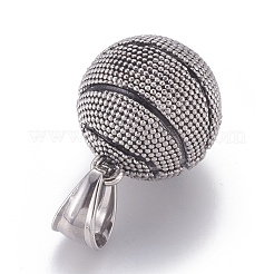 304 Stainless Steel Pendants&nbsp;STAS-G207-12A