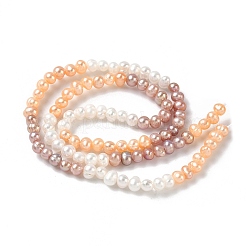 Natural Cultured Freshwater Pearl Beads Strands&nbsp;PEAR-C004-10
