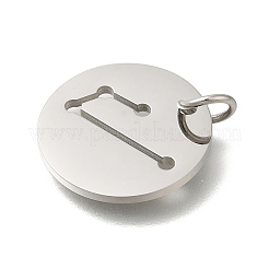 Anti-Tarnish 304 Stainless Steel Pendants&nbsp;STAS-M074-02G-P