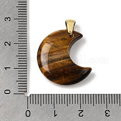 Natural Tiger Eye Pendants&nbsp;G-A297-02G-04