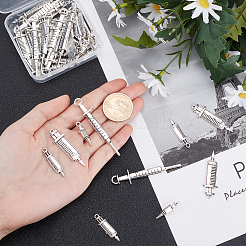 48Pcs 4 Style Tibetan Style Alloy Pendants&nbsp;TIBE-AR0002-01
