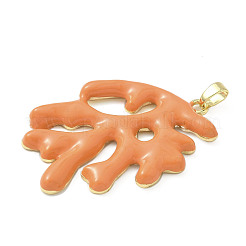 Brass Pendants&nbsp;KK-H076-02G-01