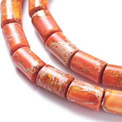 Natural Imperial Jasper Bead Strands&nbsp;G-P444-04B