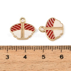 Brass Enamel Pendants&nbsp;KK-CBA9175-35A-G