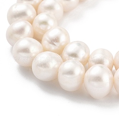 Natural Cultured Freshwater Pearl Beads Strands&nbsp;PEAR-C003-18D