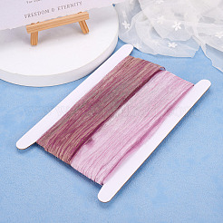 10 Yards 2 Colors Polyester Wrinkle Ribbon&nbsp;OCOR-TA0001-91B