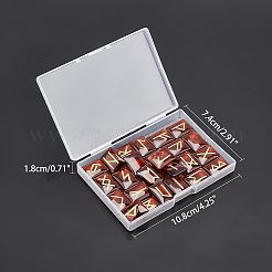 Imitation Jade Glass Cabochons&nbsp;GLAA-NB0001-23