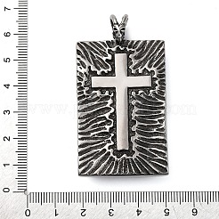 304 Stainless Steel Big Pendants&nbsp;STAS-Q332-01AS-01