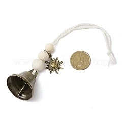 Iron Bell Hanging Ornaments&nbsp;HJEW-JM02523-03