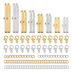 Iron Slide On End Clasp Tubes&nbsp;FIND-PJ0001-01