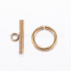 304 Stainless Steel Toggle Clasps&nbsp;STAS-F030-14