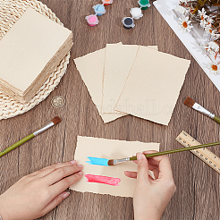 50Pcs Wood Pulp Watercolor Paper&nbsp;DIY-WH0671-347B