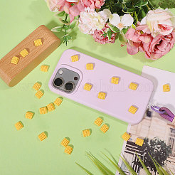 100Pcs Opaque Resin Cabochons&nbsp;RESI-CA0001-86