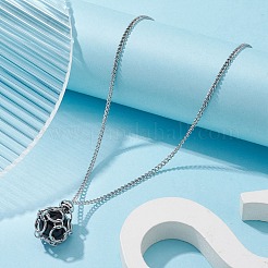 Tarnish Resistant 304 Stainless Steel Macrame Pouch Empty Stone Holder for Pendant Necklaces Making&nbsp;NJEW-JN04416