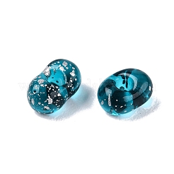 Picasso Spray Painted Glass Seed Beads&nbsp;SEED-T006-04-11