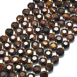 Natural Tiger Eye Dyed Beads Strands&nbsp;G-C116-A96-01
