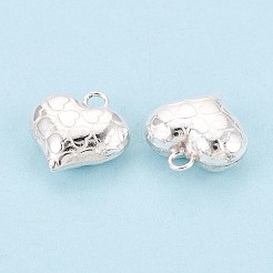 925 Sterling Silver Heart Charms&nbsp;STER-N017-27S