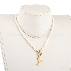 304 Stainless Steel Pendant Necklaces&nbsp;NJEW-JN03090-06