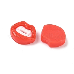 Funny Opaque Resin Cabochons&nbsp;CRES-D312-01B
