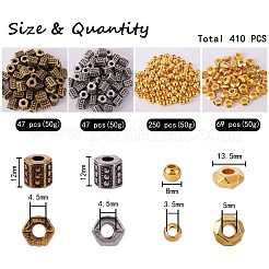 200g 4 Style CCB Plastic Beads&nbsp;CCB-SZ0001-06