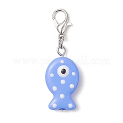 Handmade Porcelain Pendant Decorations&nbsp;HJEW-JM04183-02
