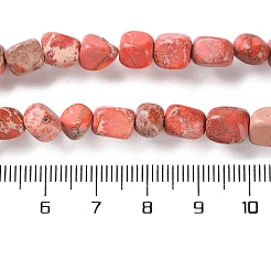 Dyed Natural Imperial Jasper Beads Strands&nbsp;G-U011-A02-01