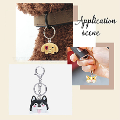 40Pcs 4 Styles Cartoon Opaque Resin Pendants&nbsp;RESI-SC0003-49