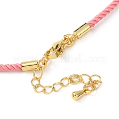 2MM Round Nylon Milan Cord Necklace Makings&nbsp;MAK-F038-C-G