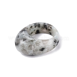 Natural Sesame Jasper Finger Rings for Unisex&nbsp;G-Q601-19C