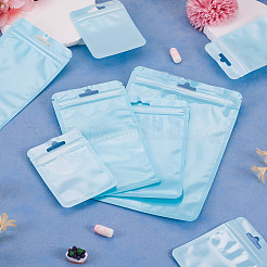 40Pcs 4 Styles Rectangle Plastic Yin-Yang Resealable Packaging Bags&nbsp;ABAG-TA0001-23A