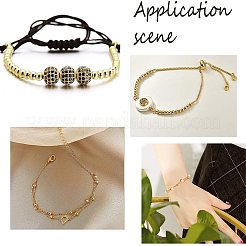Brass Beads&nbsp;KK-NB0002-20G
