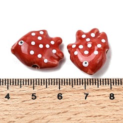 Handmade Porcelain Beads&nbsp;PORC-K010-06F