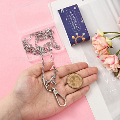 1Pc 304 Stainless Steel Cable Chains Pendant Decorations&nbsp;HJEW-SC0002-57