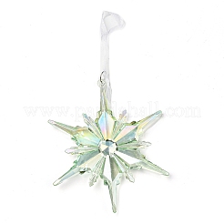 Christmas Transparent Plastic Pendant Decoration&nbsp;LS-HJEW-G022-01C