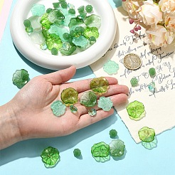 60Pcs 6 Styles Transparent Glass Beads&nbsp;GLAA-YW0005-58