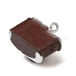 Opaque Resin Pendants&nbsp;RESI-P030-03P