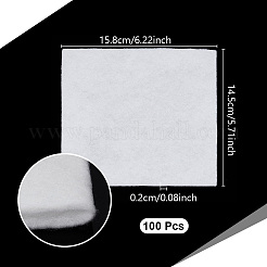 Square Flower Water Absorbent Cotton&nbsp;DIY-WH0308-821A