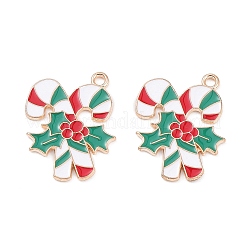 Christmas Alloy Enamel Pendants&nbsp;LS-PALLOY-K007-08KCG