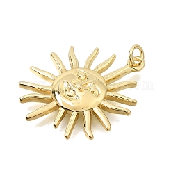 Brass Pendants&nbsp;KK-CBAF3A5-01G